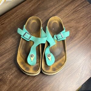 Gizeh Birkenstock Teal Size 37